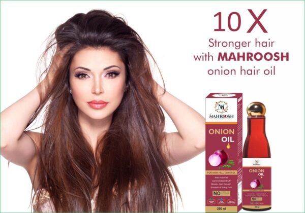 Onion hair oil – Mahroosh